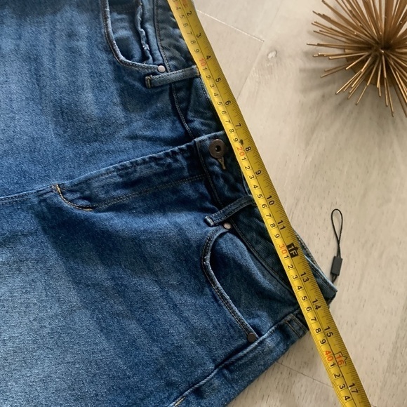 Articles of Society AOS Sunny Crest Women's Blue Jean Shorts Size 27 High waist - Picture 5 of 10